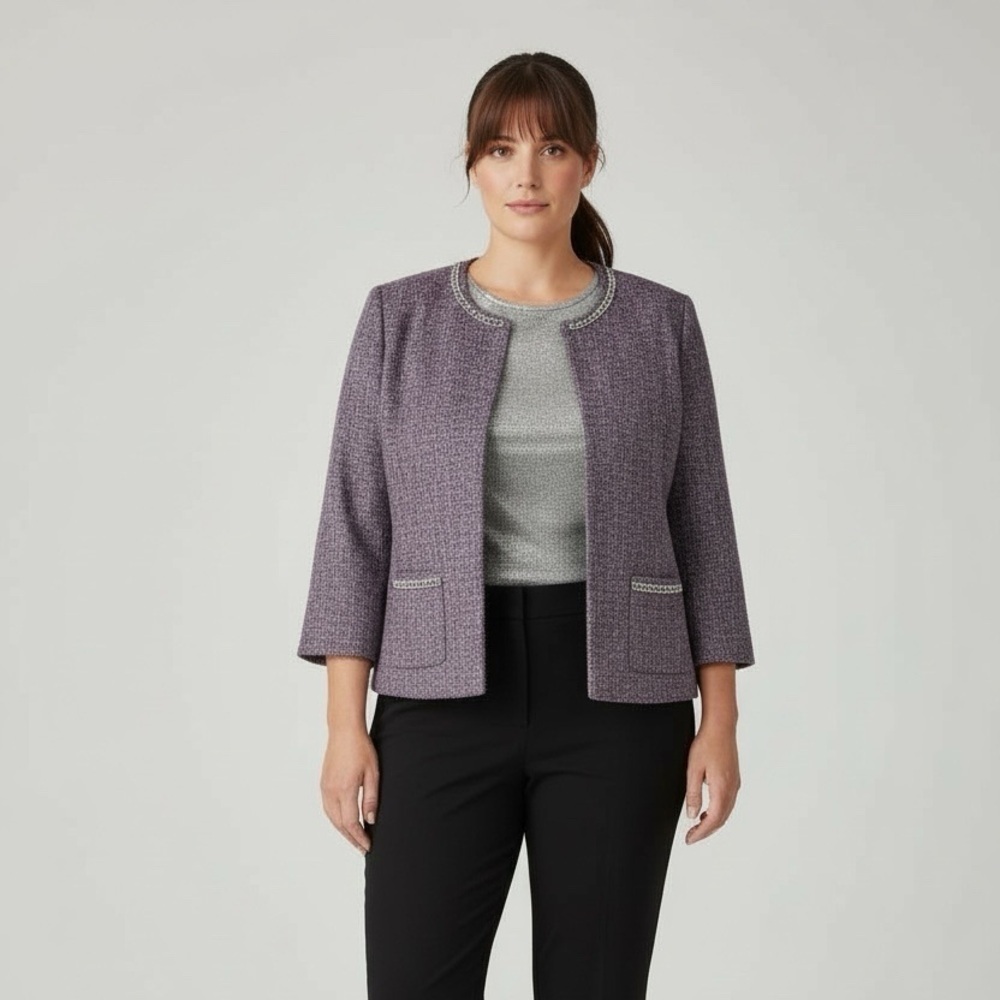 Alfred Dunner Women's Icy Blazer